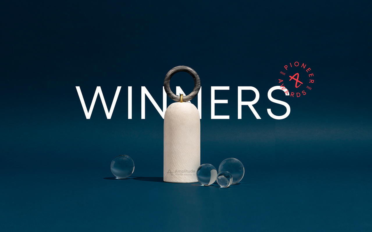 Celebrating Amplitude's 2022 Pioneer Award Winners