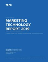 TOPO Marketing Technology Report 2019