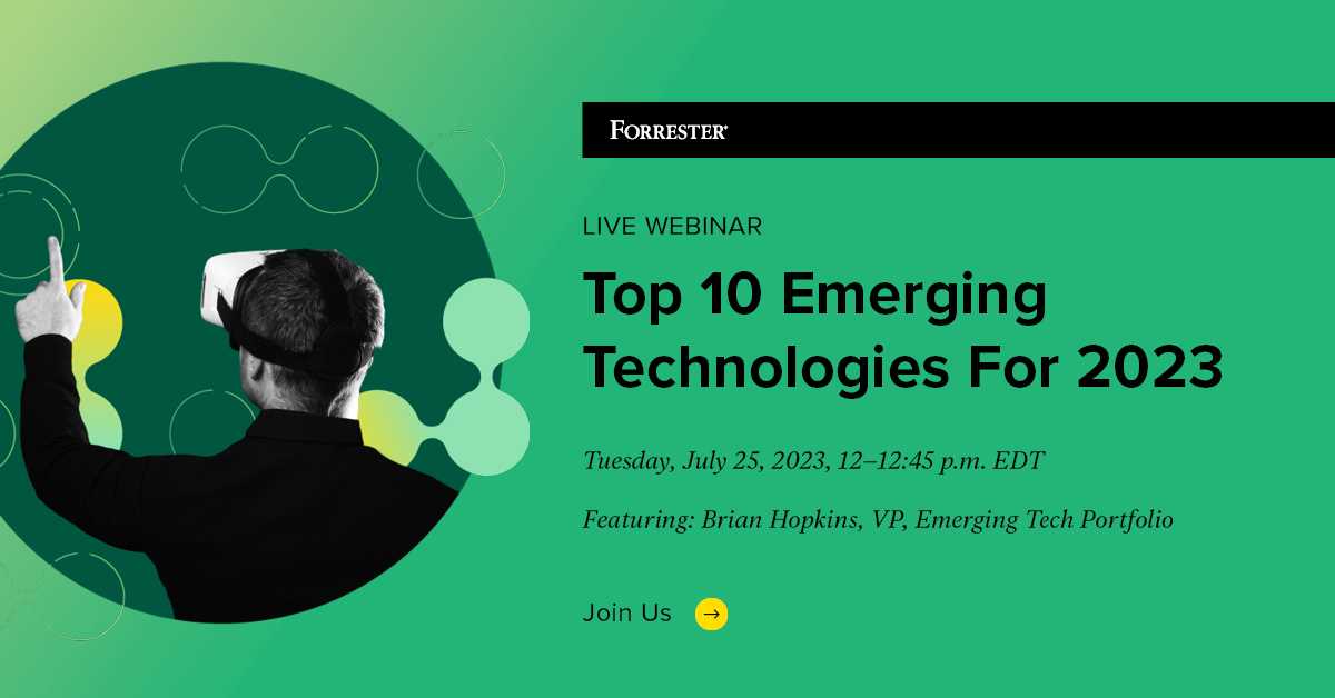 Discover The Top 10 Emerging Technologies For 2023