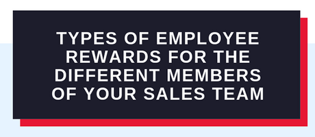 Types of Employee Rewards for the Different Members of Your Sales Team [INFOGRAPHIC]