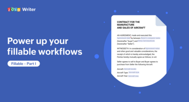 Features that power up Writer's automation templates: Part 1