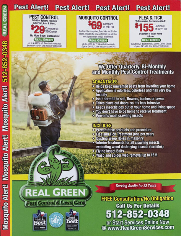 Mosquito Alert Pest Control Direct Mail Flyer - Swipe File