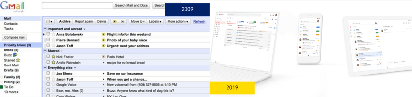 The decade challenge - Email