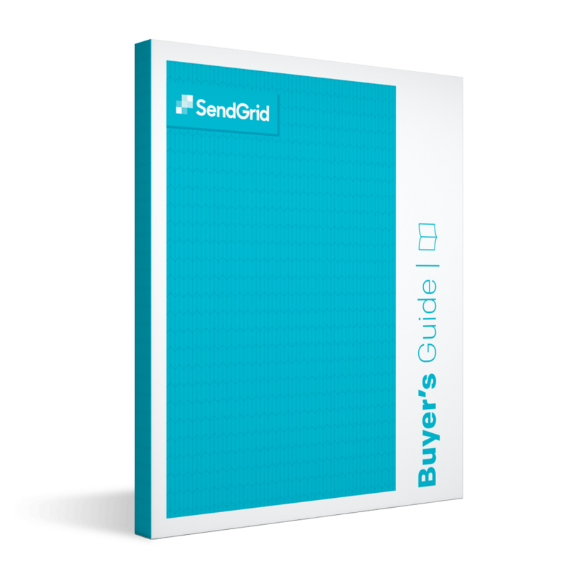 SendGrid Buyer's Guide | SendGrid