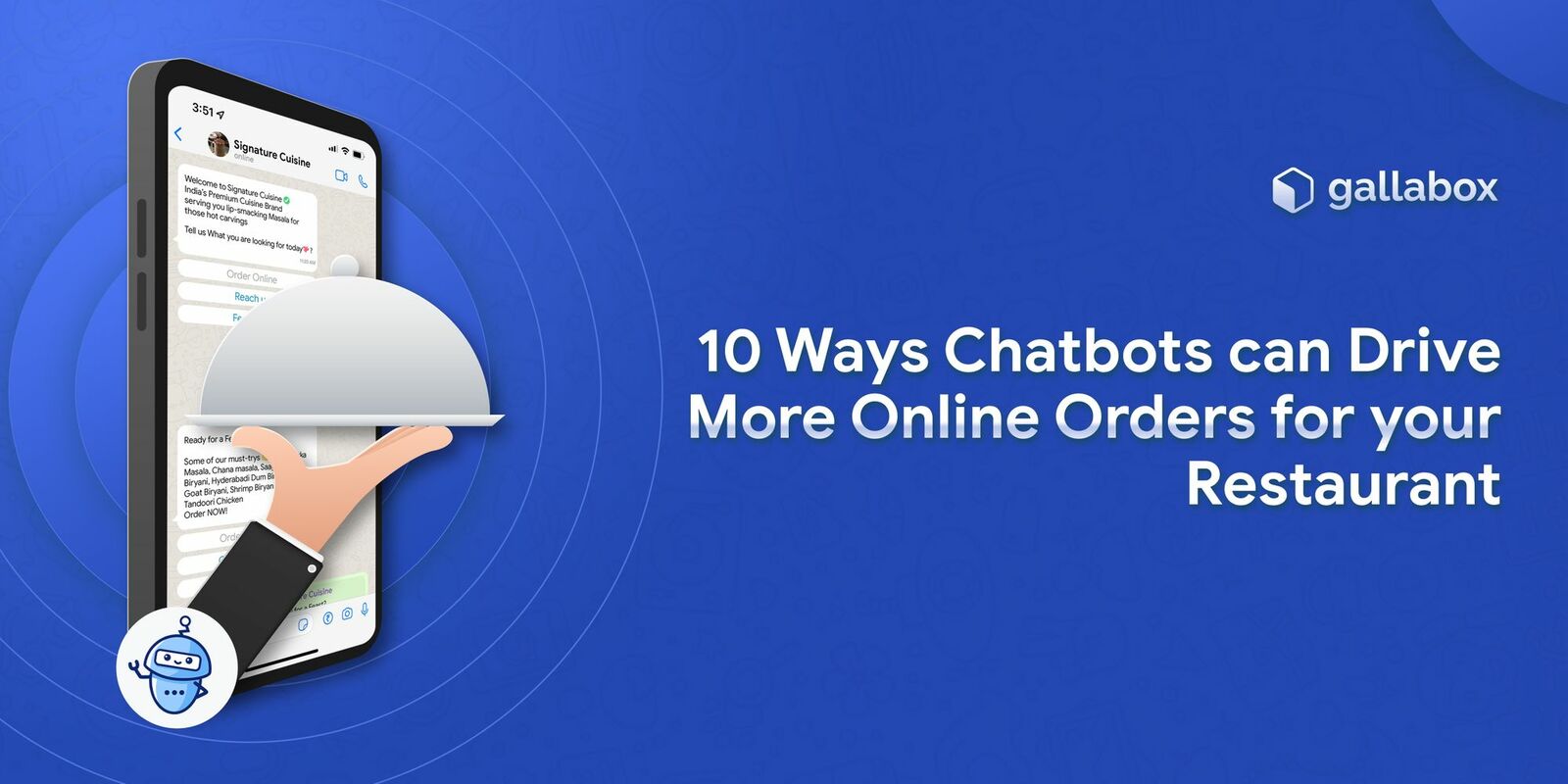 Restaurant chatbots: How they can drive online orders 