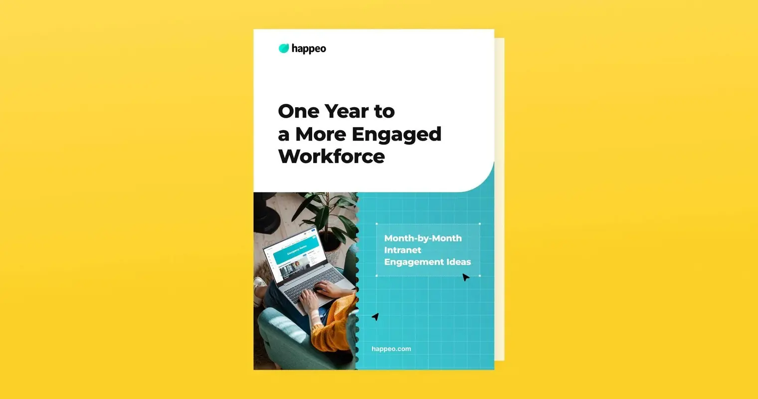 Intranet Engagement Guide + Ideas Calendar