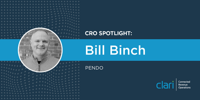 CRO Spotlight: Q&A with Bill Binch, Pendo