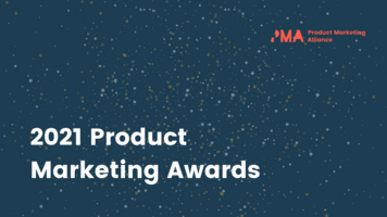 2021 Product Marketing Awards