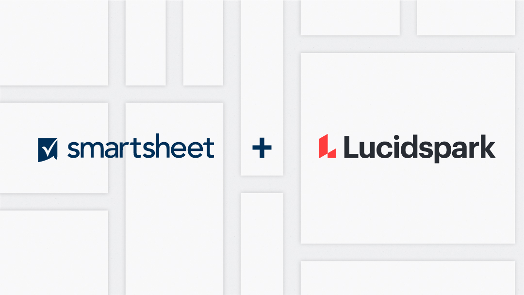 Lucidspark integration for Smartsheet: Ideation meets work management