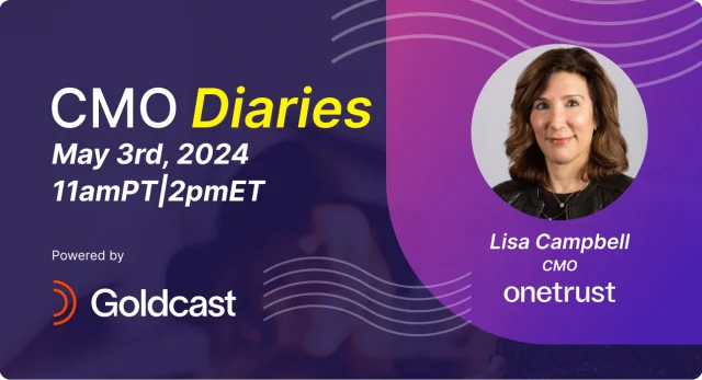 Chat With Top B2B CMOs | CMO Diaries by Goldcast