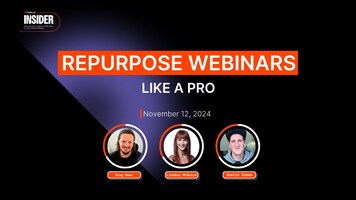 Transforming Webinar Content Into a Comprehensive Guide | Goldcast