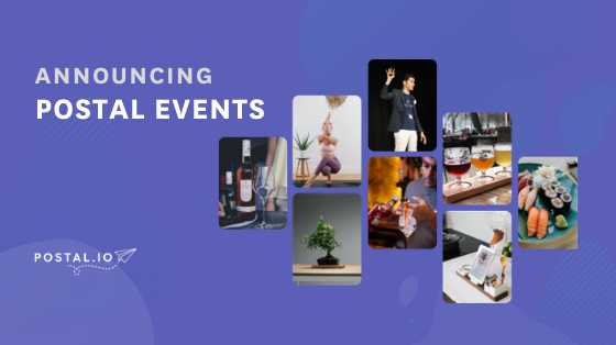 Announcing Postal Events