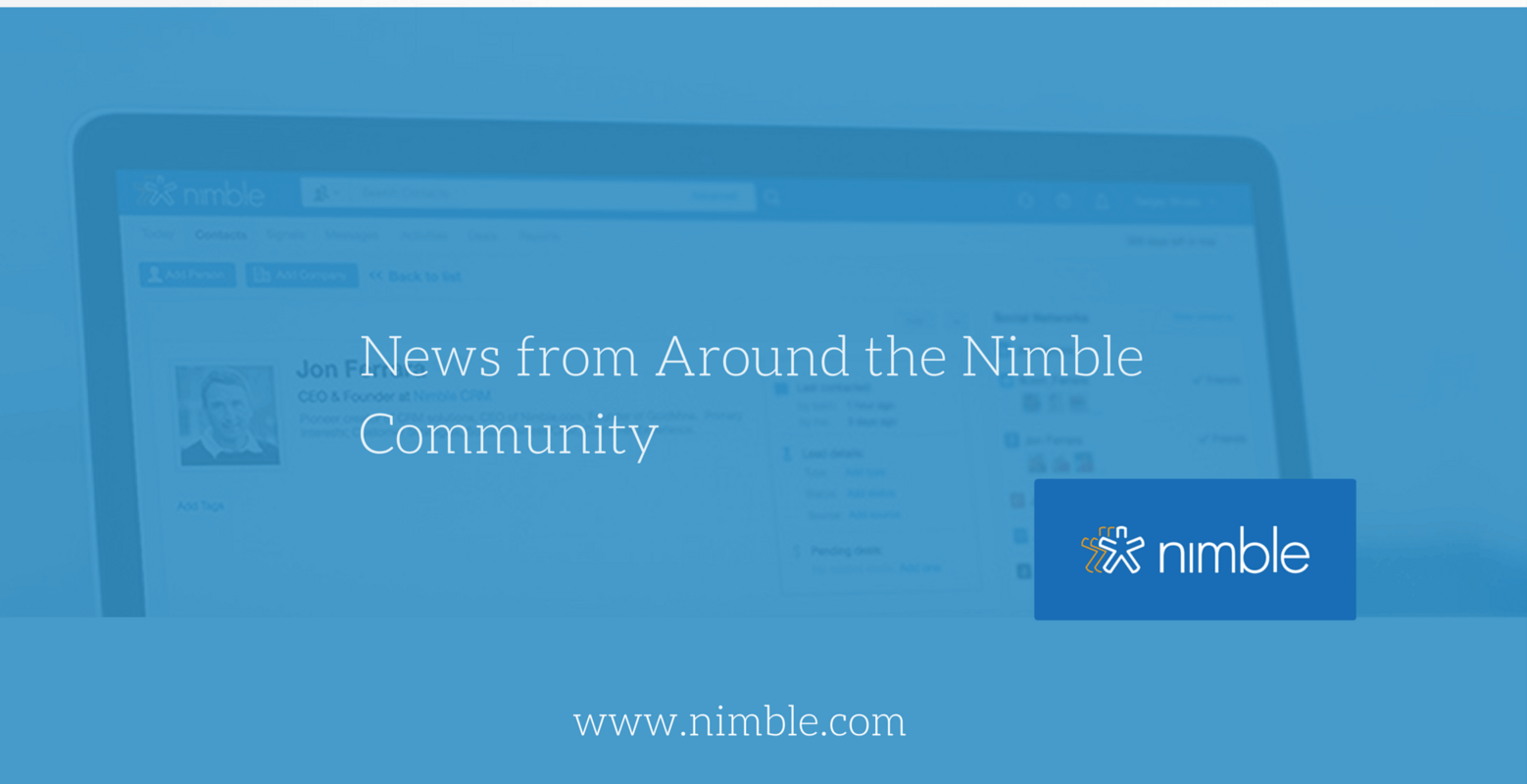 News from Around the Nimble Community | Nimble Blog