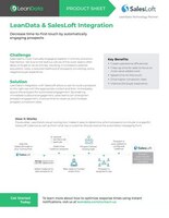 SalesLoft Integration Datasheet