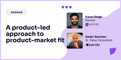 A product-led approach to product-market fit