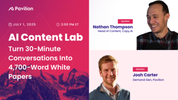 AI Content Lab: Turn 30-Minute Conversations Into 4,700-Word White Papers