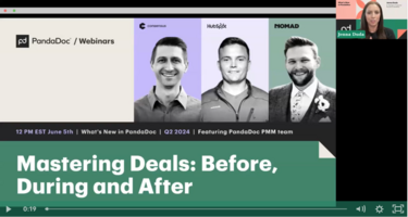 What's New in PandaDoc - Mastering Deals: Before, During and After