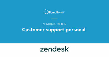 BombBomb for Zendesk: Effective Customer Support with Video 