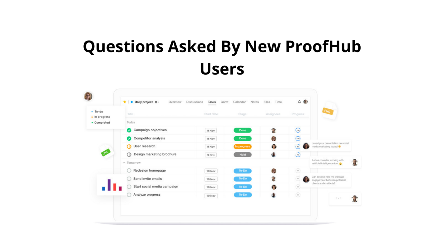 Top 8 Questions Asked by New ProofHub Users While Onboarding