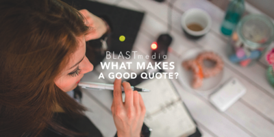 What makes a good quote?