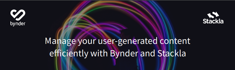 Manage your user-generated content efficiently with Bynder and Stackla