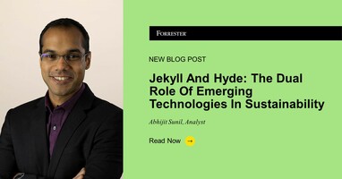 Jekyll And Hyde: The Dual Role Of Emerging Technologies In Sustainability