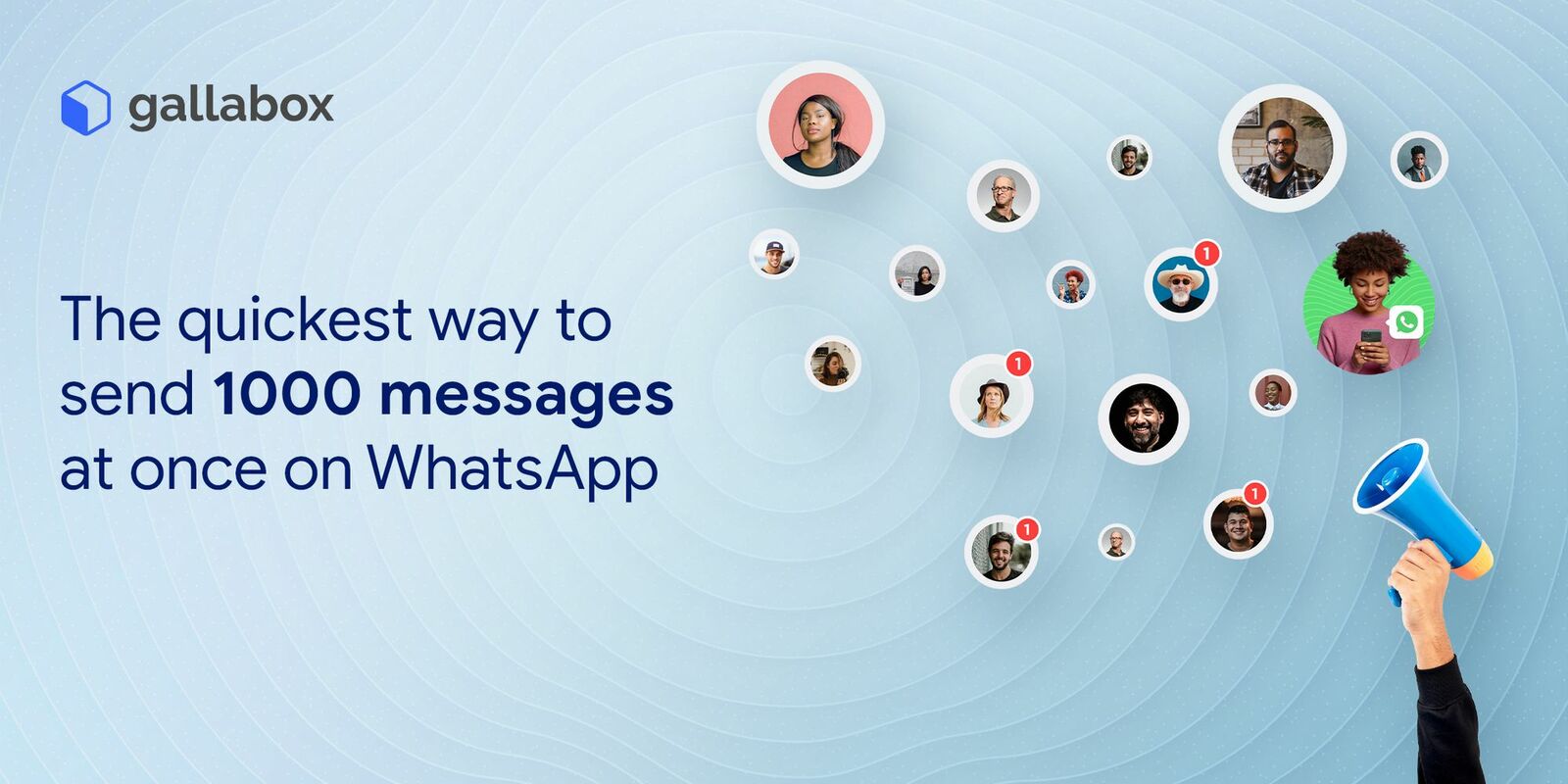 Send 1000 messages at once on WhatsApp!