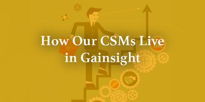How Our CSMs Live in Gainsight | Customer Success Software