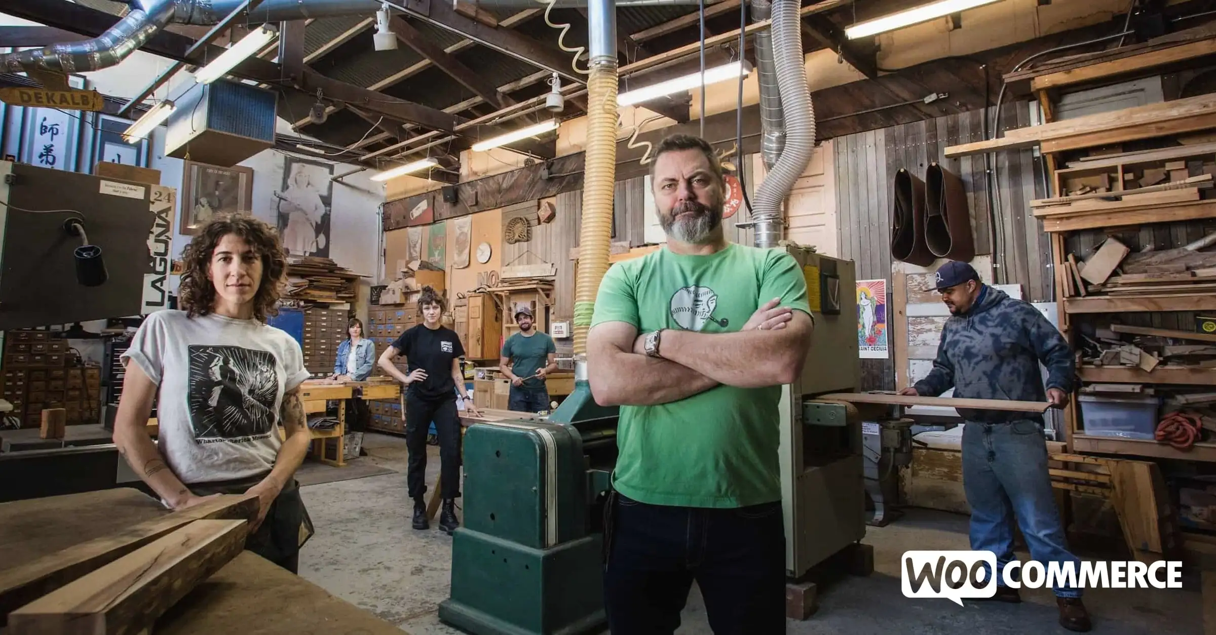 Offerman Woodshop & WooCommerce: Community, Craft, Quality