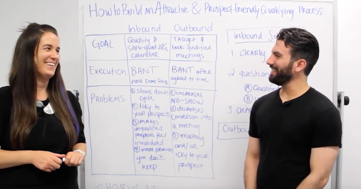 How to Build a Prospect-Friendly Qualifying Process