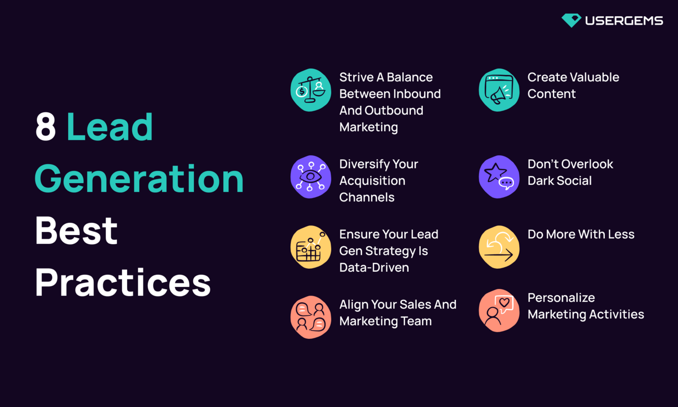 Lead generation best practices recommended by 9 experts