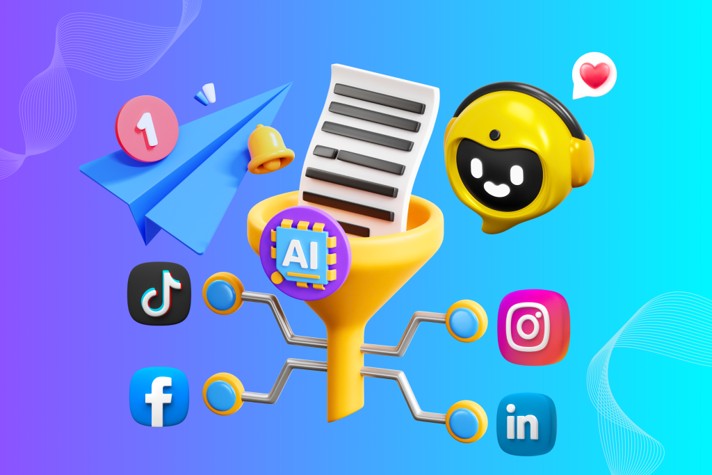 The role of AI in social media marketing