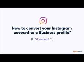 How to convert your Instagram account to a Business profile (English)