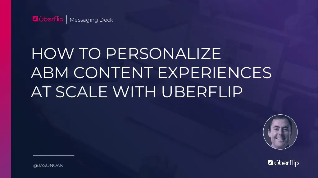 How to Personalize Content Experiences at Scale with Uberflip