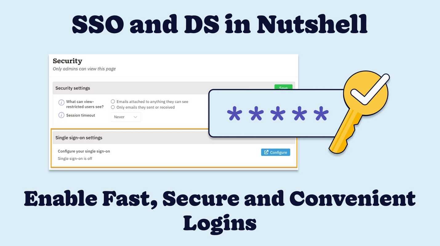 Enable Fast, Secure and Convenient Logins With Single Sign-On (SSO) in Nutshell 