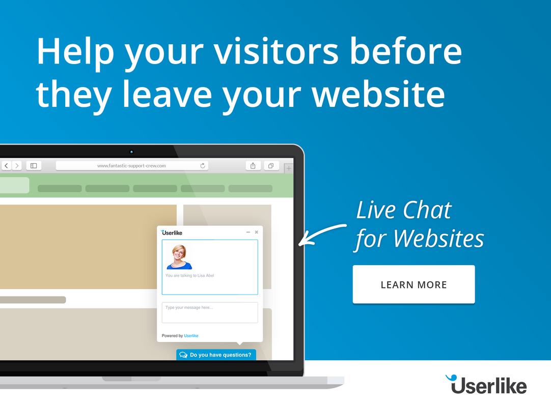 The Comm100 Live Chat Alternative by Userlike