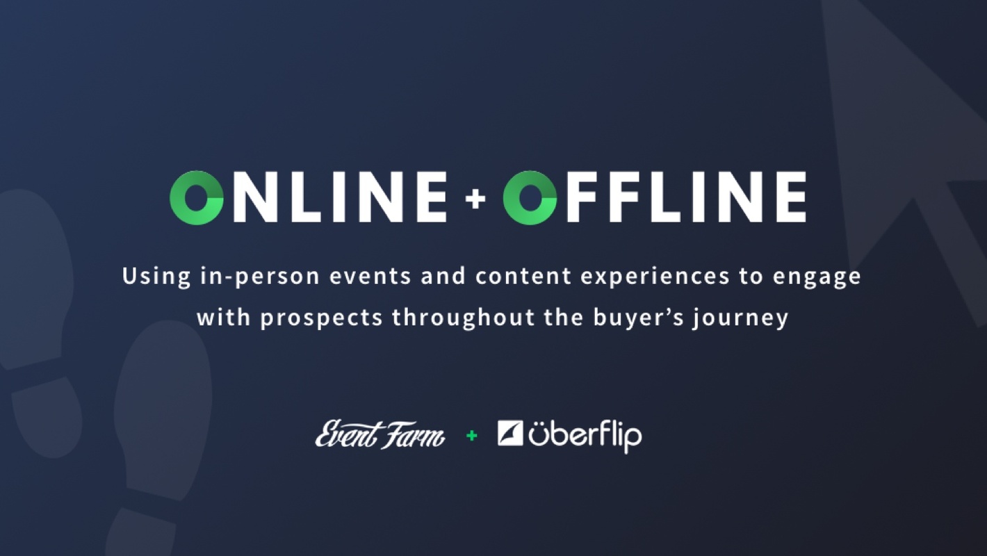 Online + Offline: Using In-person Events and Content Experiences to Engage With Prospects Throughout the Buyer's Journey