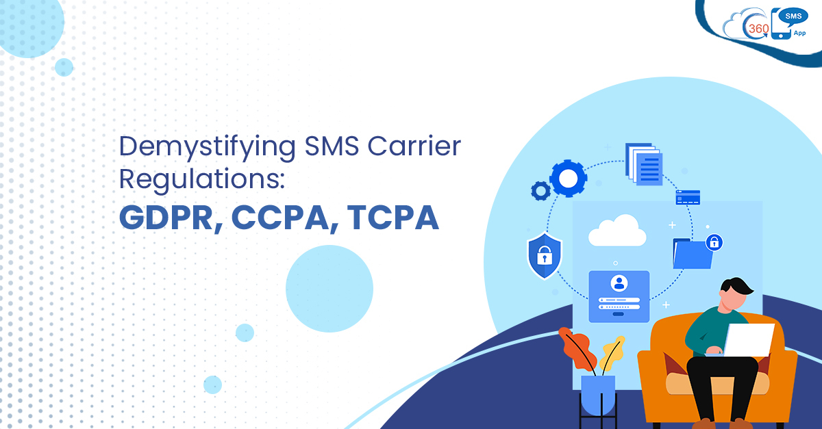 Demystifying SMS Carrier Regulations: GDPR, CCPA, TCPA