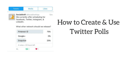 Unusual methods of using Twitter poll that you should try for your business - PromoRepublic