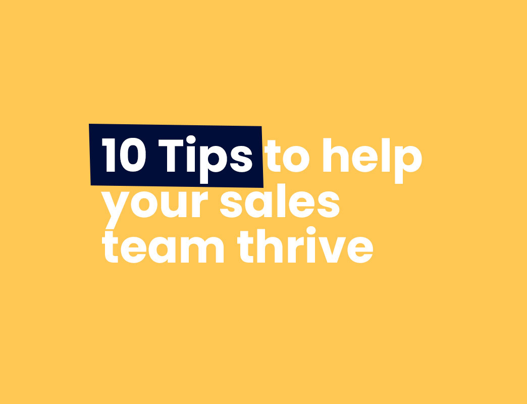 How sales managers can boost their team's performance