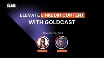 Revamping Goldcast Events for Linkedin Content | Goldcast