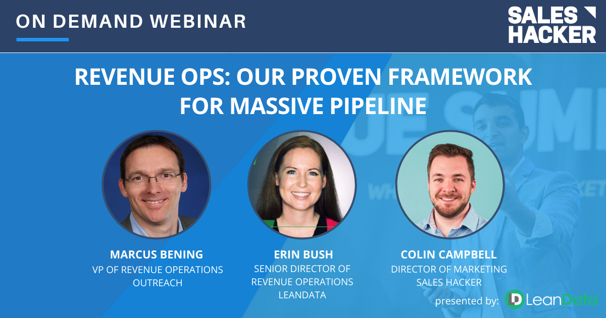 Revenue Ops: Our Proven Framework for Massive Pipeline