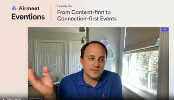 From  Content-first to Connection-first Events