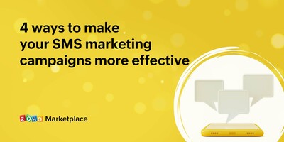 ProTips: 4 ways to make your SMS marketing campaigns more effective
