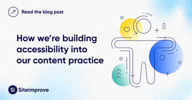 How we're building accessibility into our content practice