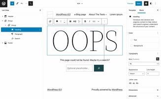 How to create Block templates in WordPress