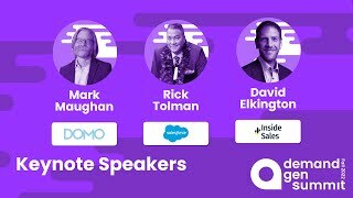 Marketing in a Volatile Economy – Keynote Presentation with Mark Maughan, David Elkington, and Rick Tollman