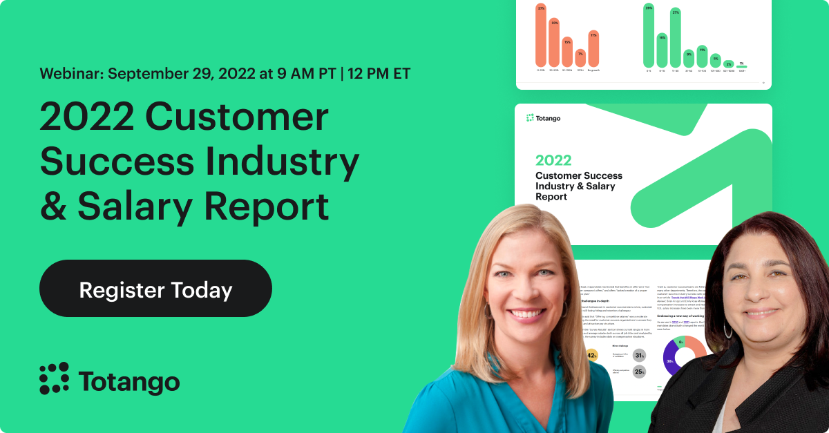 The 2022 Customer Success Industry & Salary Report Webinar