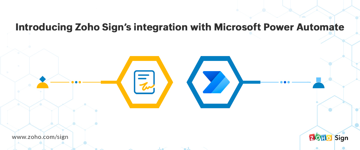 Introducing Zoho Sign's integration with Microsoft Power Automate