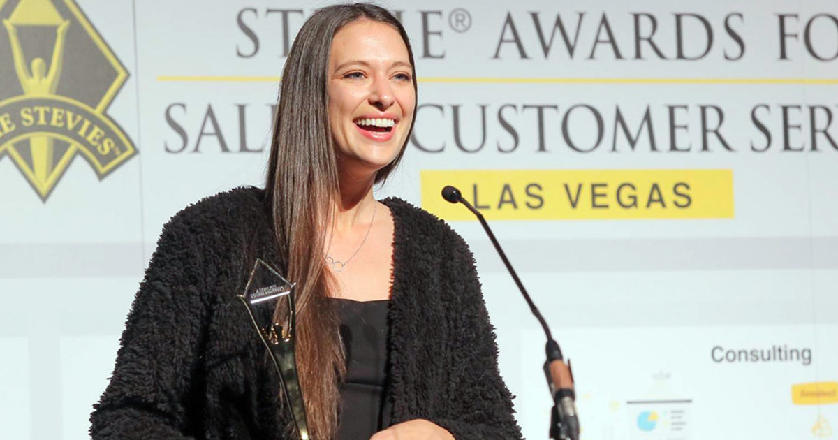 The Secret Sauce to Winning the Stevie for the Sales Rep...